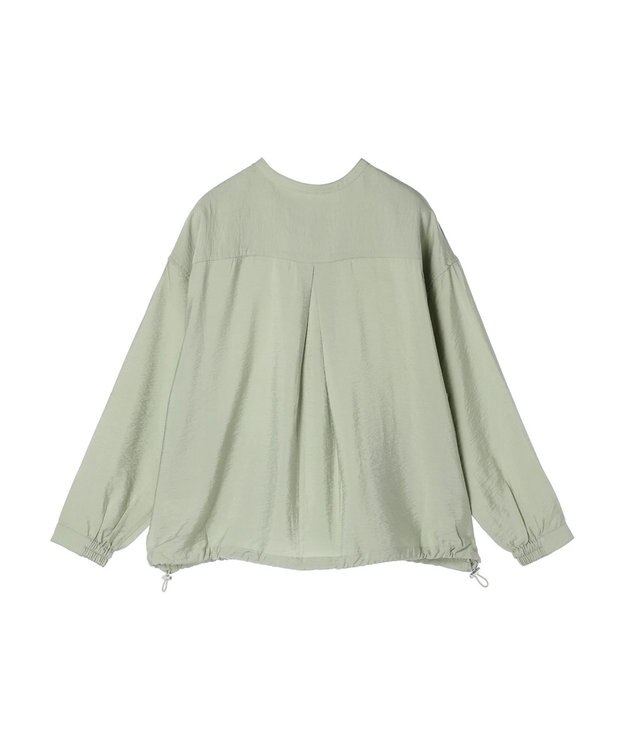 CRAFT STANDARD BOUTIQUE レーヨントロミ羽織りシャツ Light Green