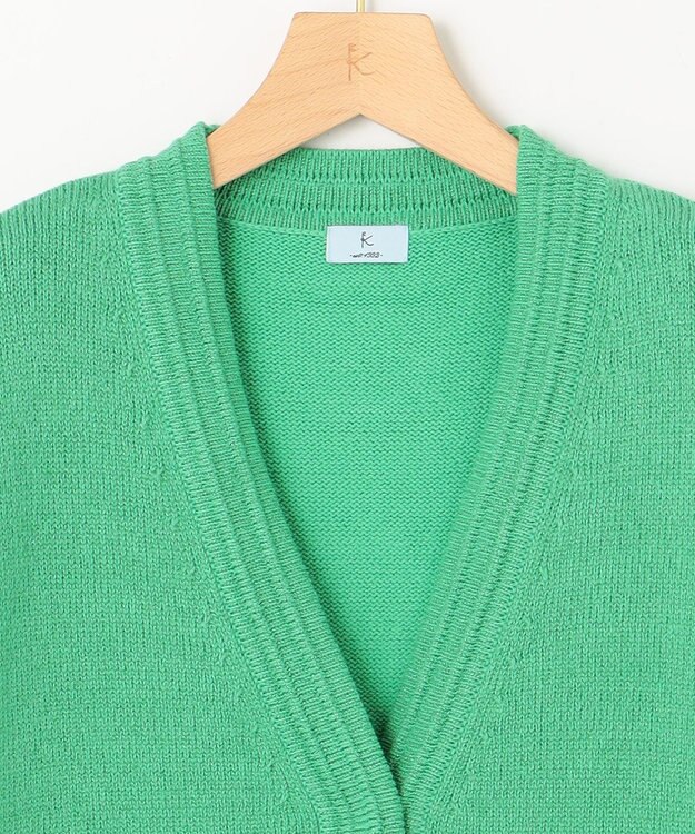 組曲 【WEB限定】SOBANEラメカーディガン グリーン系