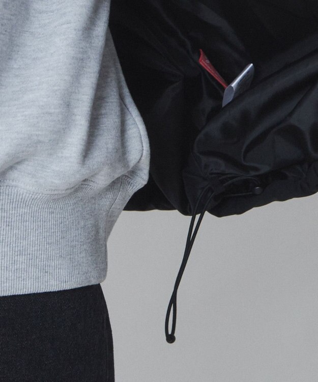 WEGO SORONA（R）　ミリタリーパテッドブルゾン ブラック