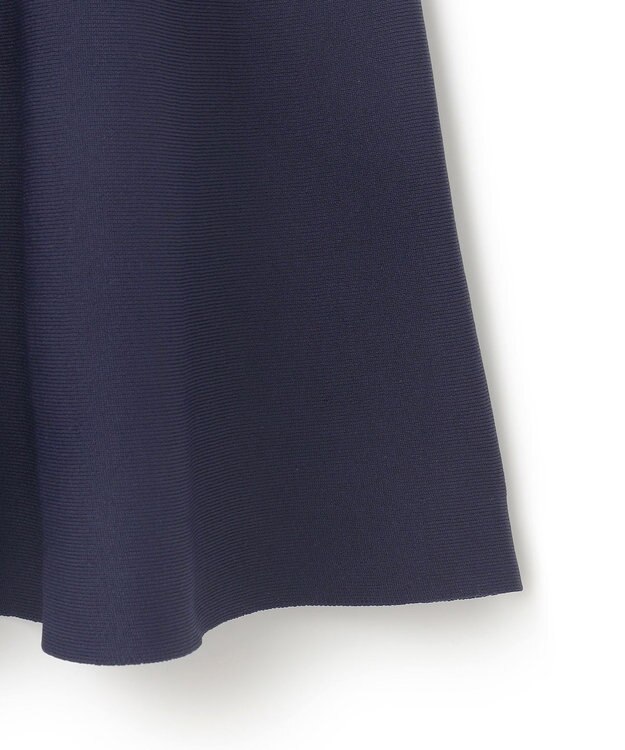 TOCCA 【洗える】BAR RIBBON KNIT DRESS ニットドレス ネイビー系