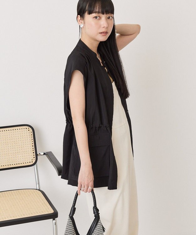 AMERICAN HOLIC Ｗポケットベスト Black