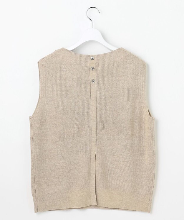 J.PRESS LADIES DRALON MERINO ニット ベスト ベージュ系