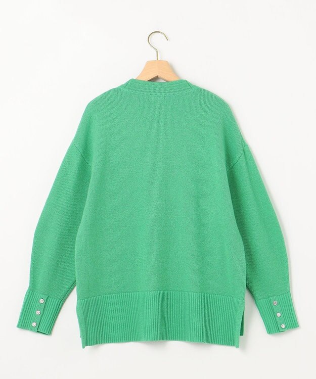 組曲 【WEB限定】SOBANEラメカーディガン グリーン系