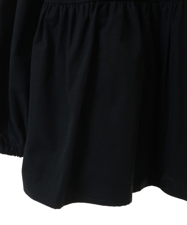 earth music&ecology 撥水ペプラムジップブルゾン Navy