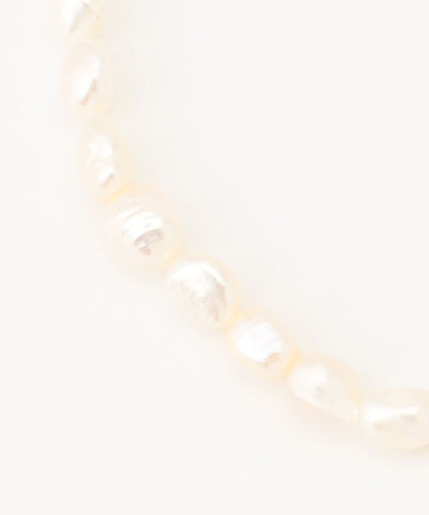 自由区 【3WAY】淡水パールロング ネックレス ゴールド