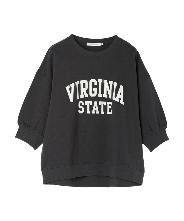 AMERICAN HOLIC ミニ裏毛ロゴスウェット1 Charcoal Gray