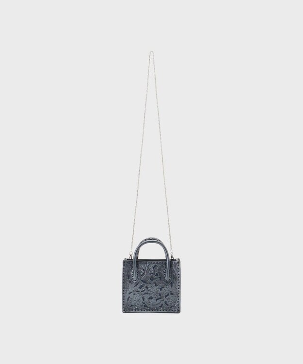 GRACE CONTINENTAL SquareMiniBagMT ネイビー