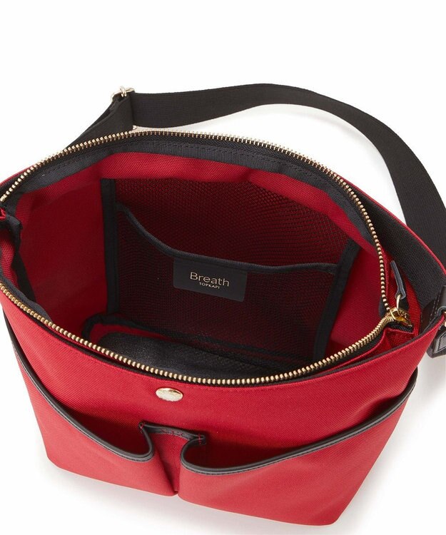 TOPKAPI 【Breath TOPKAPI】Roughly ラフリー ショルダーバッグ レッド