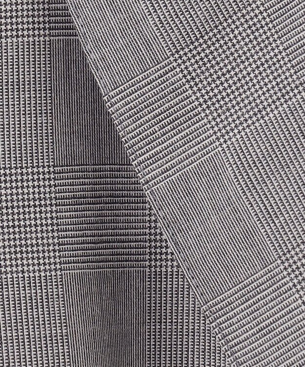 J.PRESS LADIES T/R/Wグレンチェック ダブル ジャケット ライトグレー系3