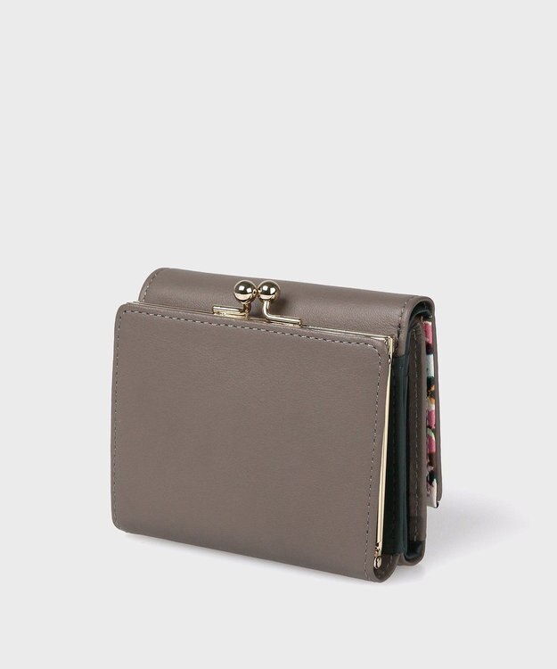 Paul Smith マーガレットプリントトリム 3つ折り財布 グレー