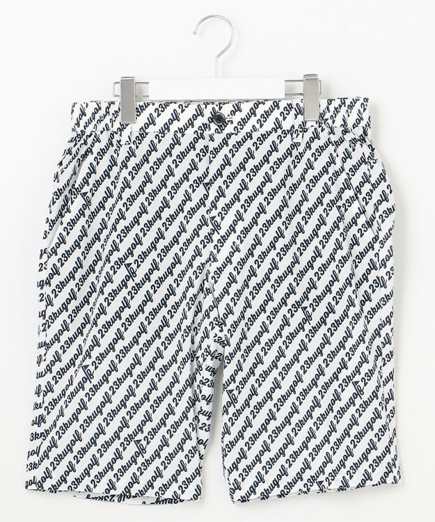 23区GOLF 【MEN】レジメロゴショートパンツ ネイビー系5