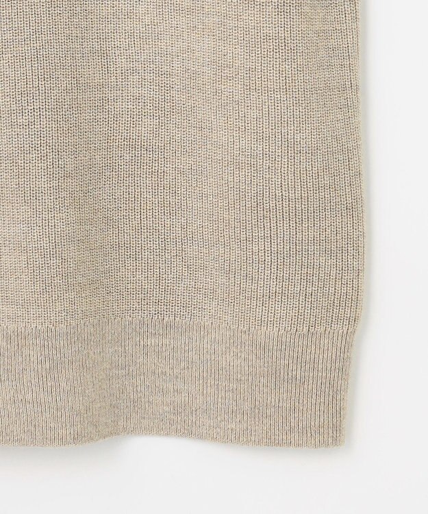 J.PRESS LADIES L DRALON MERINO ニット ベスト ベージュ系