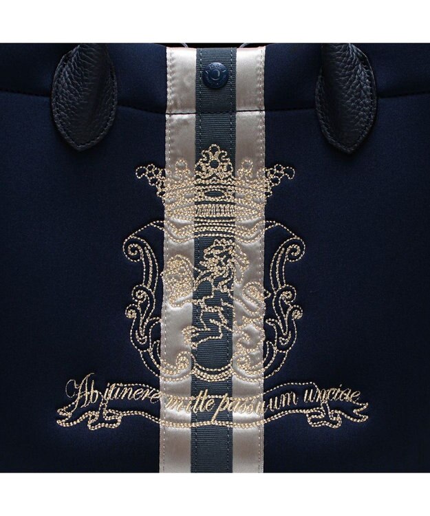 A.D.M.J. 【魔法の様に軽い】イタリアンファブリック/マジックライト/センターリボントートM マリノ