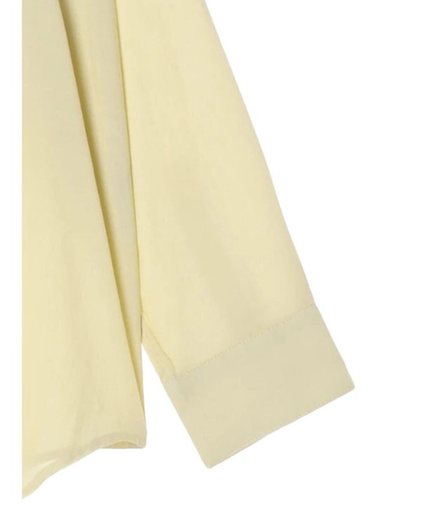 Green Parks リネンレーヨン２ｗａｙシャツ Yellow