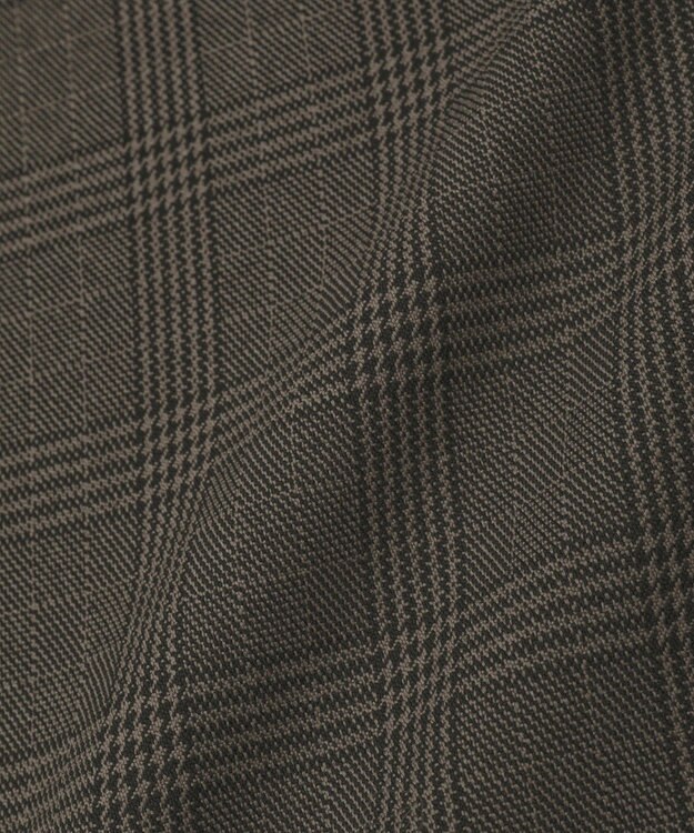 AMERICAN HOLIC ウールライクカーブスラックスパンツ Check Brown