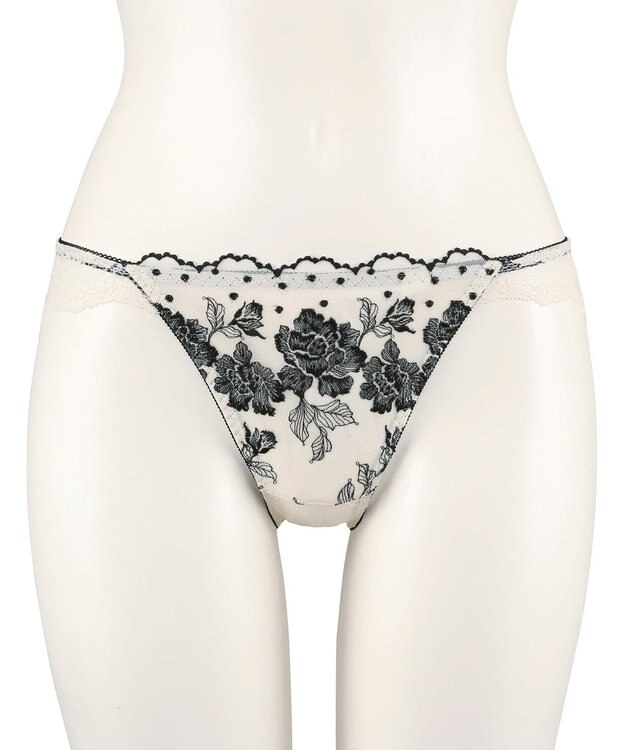 San-ai Resort（三愛水着楽園） エレガントコレクション 【2412】 バックレースショーツ 【northerly】 アイボリー