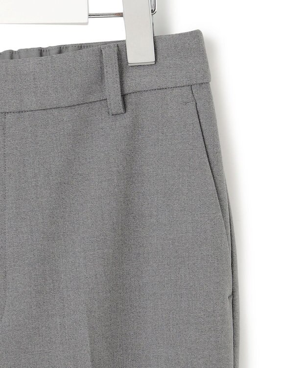 23区 【Oggi2月号掲載/洗える】ウォームストレッチ テーパード パンツ グレー系