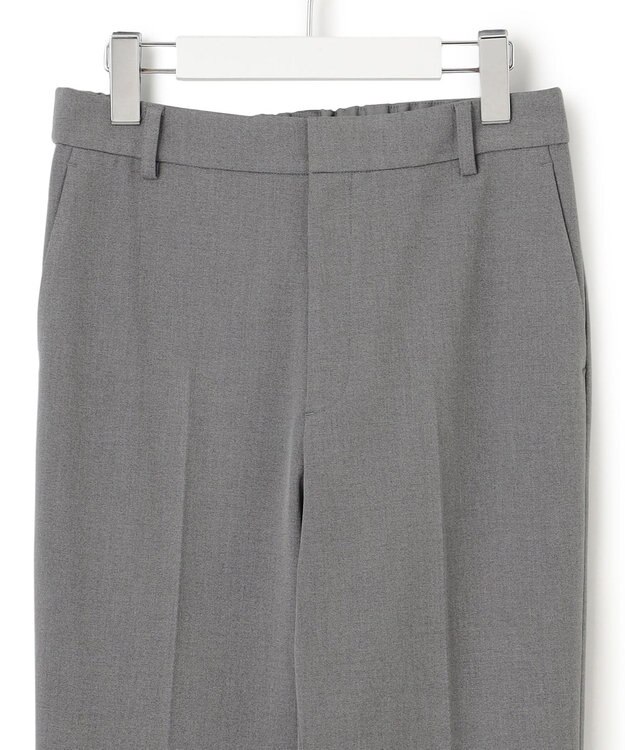 23区 【Oggi2月号掲載/洗える】ウォームストレッチ テーパード パンツ グレー系