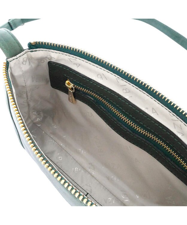 IBIZA カンビアール　牛革　ショルダーバッグ 緑