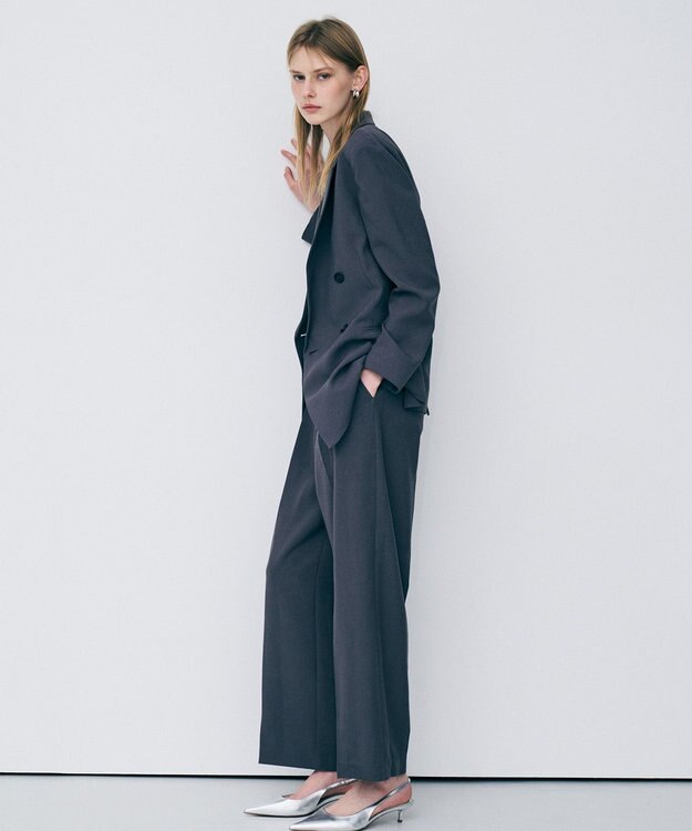 uncrave ウォッシャブルドライサップ ジャケット スレート