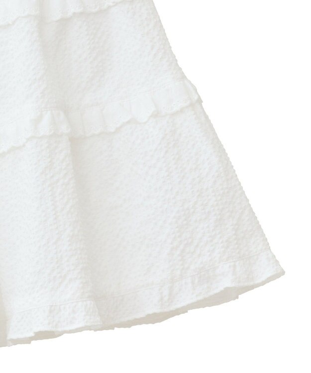 earth music&ecology ティアードミニスカート Off White