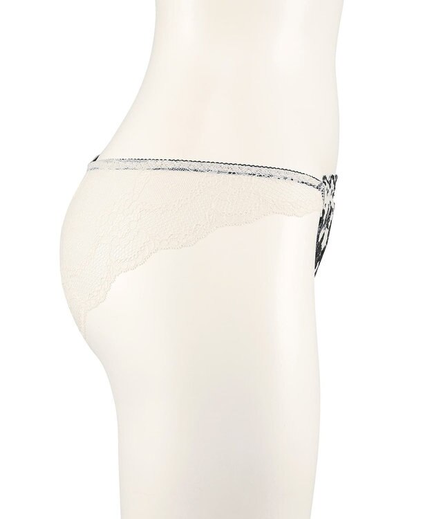 San-ai Resort（三愛水着楽園） エレガントコレクション 【2412】 バックレースショーツ 【northerly】 アイボリー