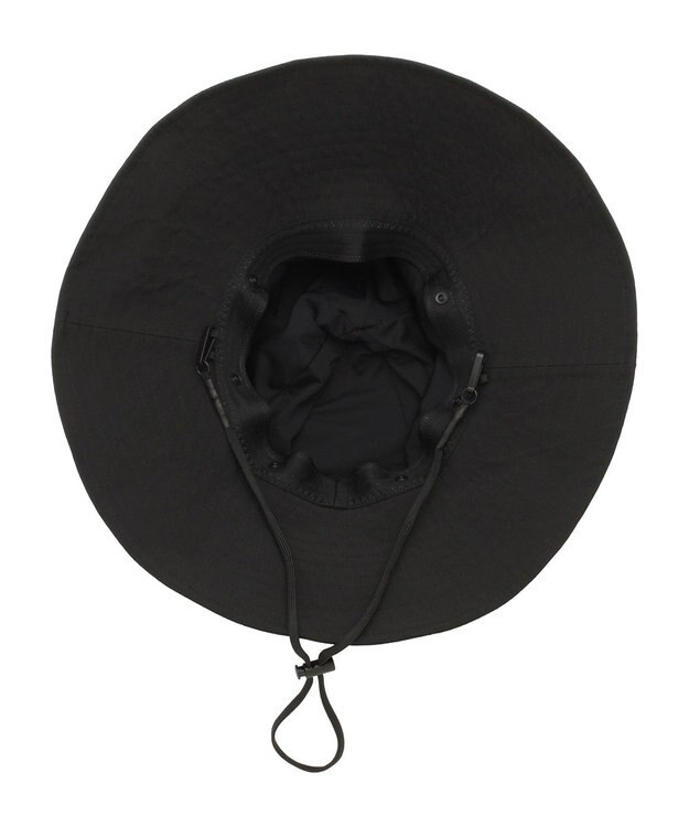 MOONBAT 【遮光100％/UVカット100％】フワクール (Fuwacool)  日差しを完全遮断バッククロスハット　遮光100　UV100 ブラック