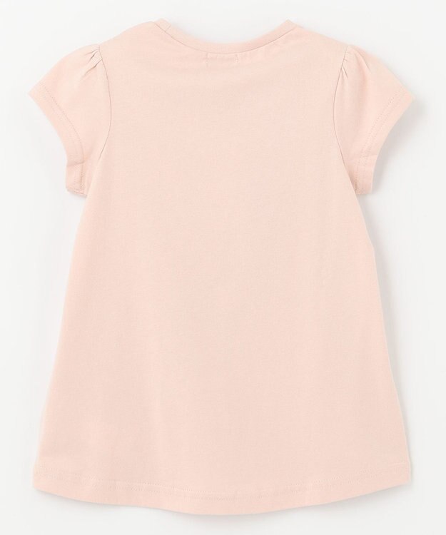 ANY KIDS 接触冷感ポシェットTシャツ ピンク×アイス