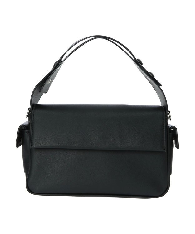 Green Parks ＯＴＯ．ＨＡ．２ＷＡＹワンハンドルフラップバッグ Black