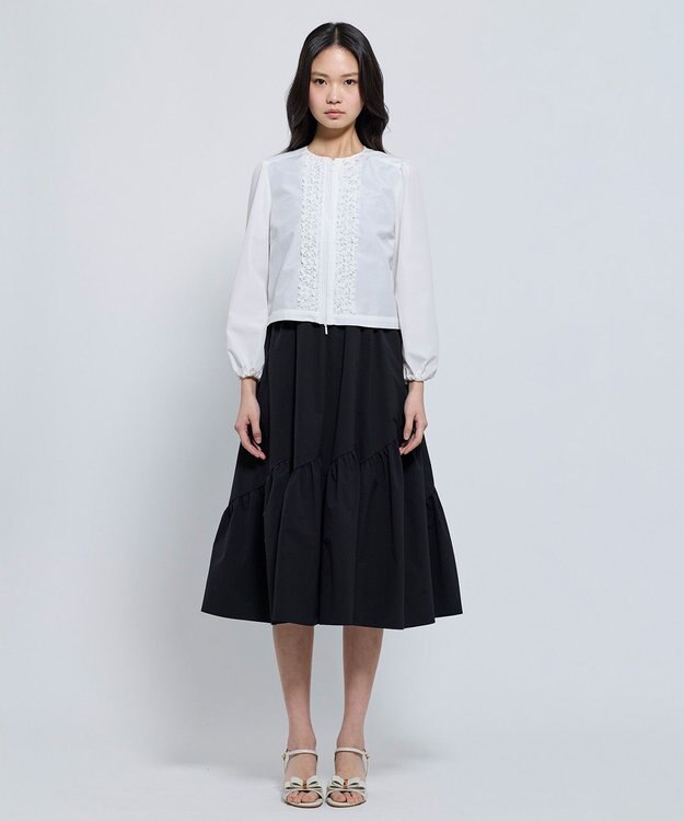 TOCCA SWEET FRILL JACKET ジャケット ホワイト系