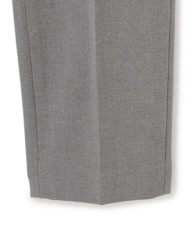 23区 【Oggi2月号掲載/洗える】ウォームストレッチ テーパード パンツ グレー系