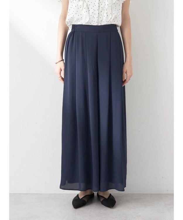 earth music&ecology 選べる丈スカーチョ Navy