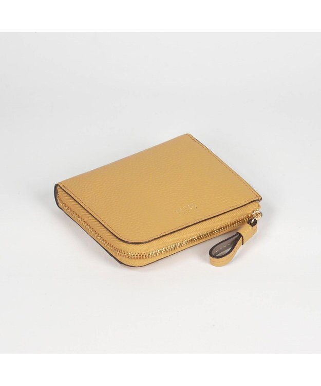 PELLE BORSA L字ファスナーミニ財布 Fine Goods フィーネグッズ 5444 エクルベージュ