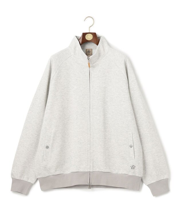 J.PRESS MEN 【KING SIZE】ダブルフェイス トラックジャケット グレー系1