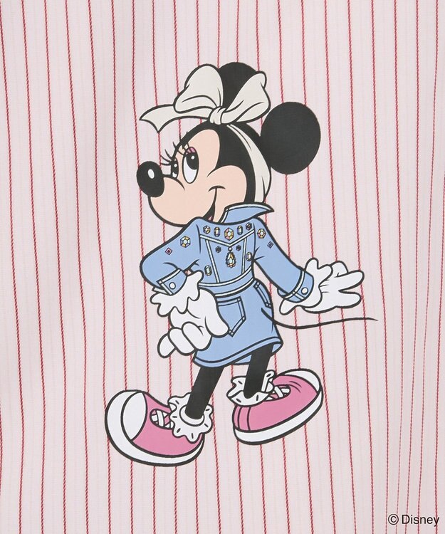 Green Parks ミッキー＆フレンズ／オーバーサイズシャツ Pink