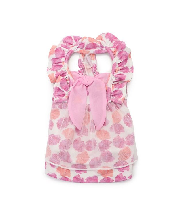 PET PARADISE ペットパラダイス エコメイド ワンピース 《貝柄 パープル》 小型犬 パープル