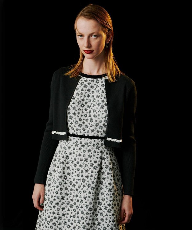 TOCCA 【洗える！】ETERNAL KNIT カーディガン ブラック系