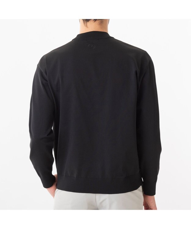 ZERO HALLIBURTON ゼロハリバートン ZERO HALLIBURTON クルーネックセーター 82271 ブラック