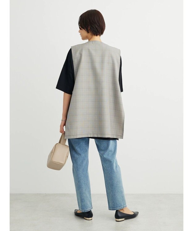 Green Parks アソート柄薄手ベスト Glen Check