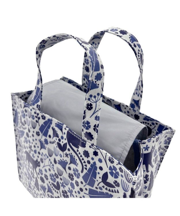 ROOTOTE 1025【ラミネート加工 正方形型】EU.スクエア.ラミネート-R 02：キャットウォーク