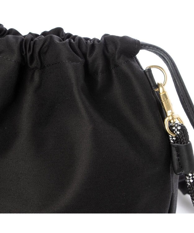 UNBILLION ペルケ perche / COOL MAX 2wayバケットバッグ ブラック