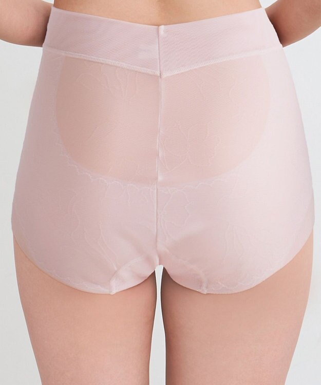 WACOAL ガードル ショート丈 高くヒップアップ 下腹部もすっきり ラクな着用感 レディース メッシュタイプ GRC326 /ワコール シェルピンク