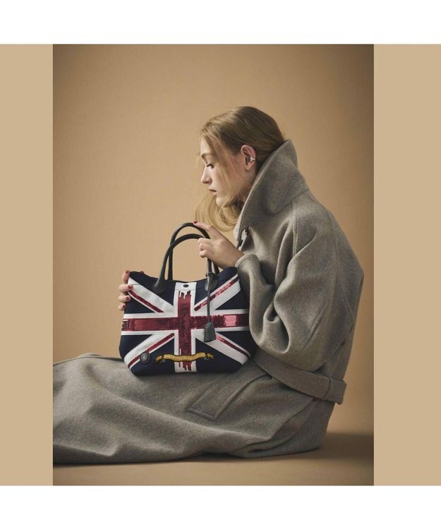 A.D.M.J. 【魔法の様に軽い】マジックライト/ユニオンジャックキューブトート25cm ロド