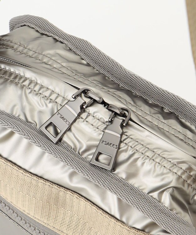 Y'SACCS 【Y’SACCS vous et】メタリックポシェット ガンメタリック