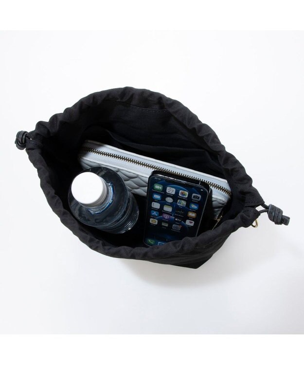 UNBILLION ペルケ perche / COOL MAX 2wayバケットバッグ ブラック