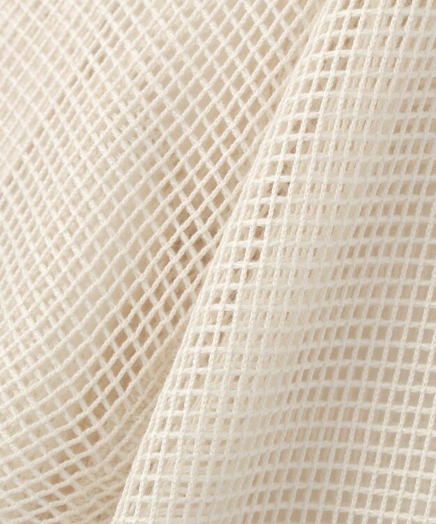 AMERICAN HOLIC メッシュ異素材ブルゾン Ivory