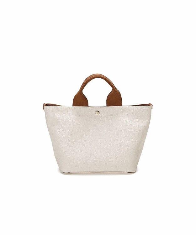 TOPKAPI 【Breath TOPKAPI】SCOTCH GRAIN スコッチグレイン プレーン トートバッグ M クリーム