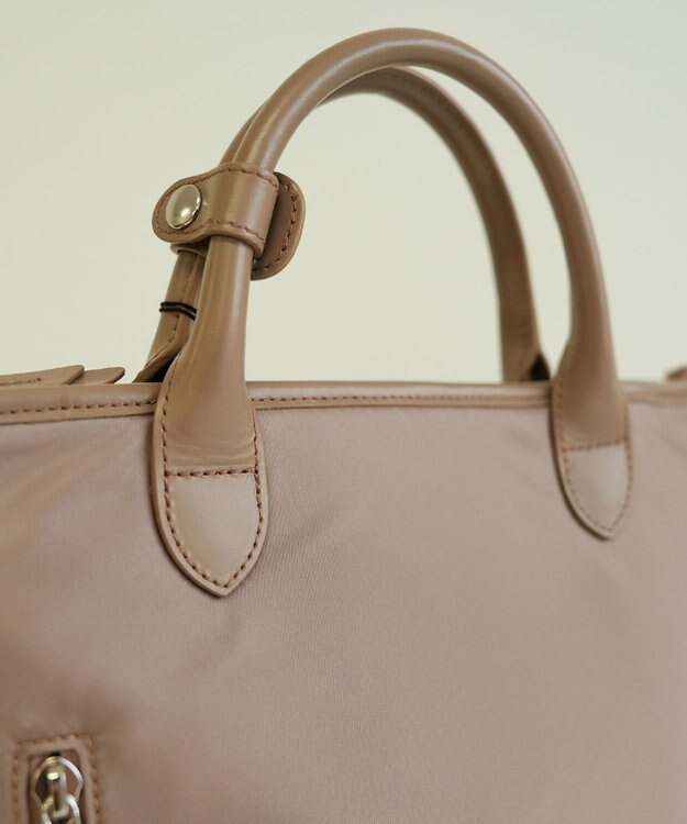 Atelier nuu RAIZON トートリュックエアリー ピンクベージュ