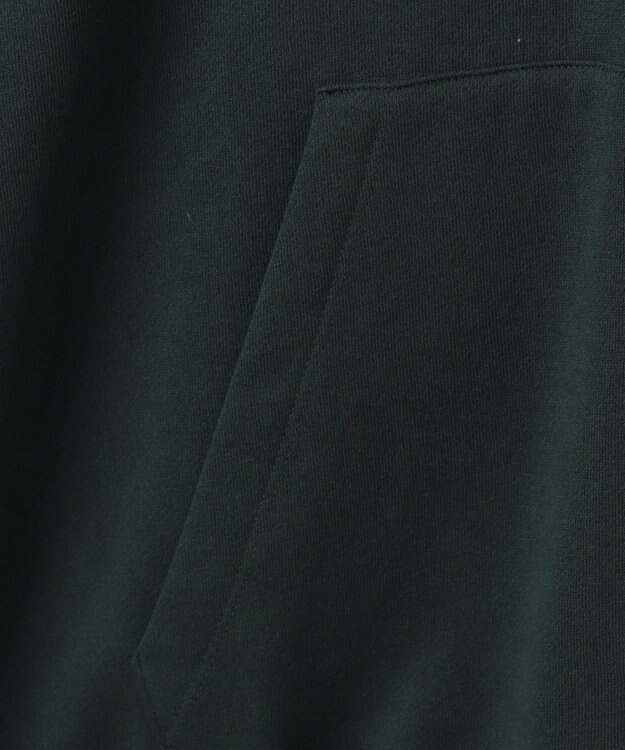 WEGO ワッペンロゴジップパーカー ダークグリーン