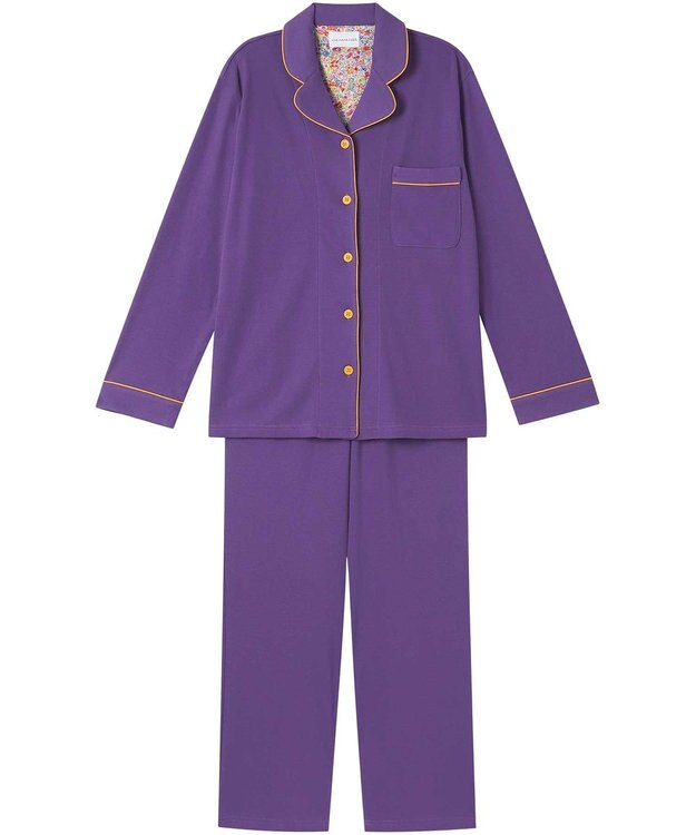 une nana cool 【綿100％】フライスパジャマ　ＭＡＤＥ　ＷＩＴＨ　ＬＩＢＥＲＴＹ　ＦＡＢＲＩＣ PU